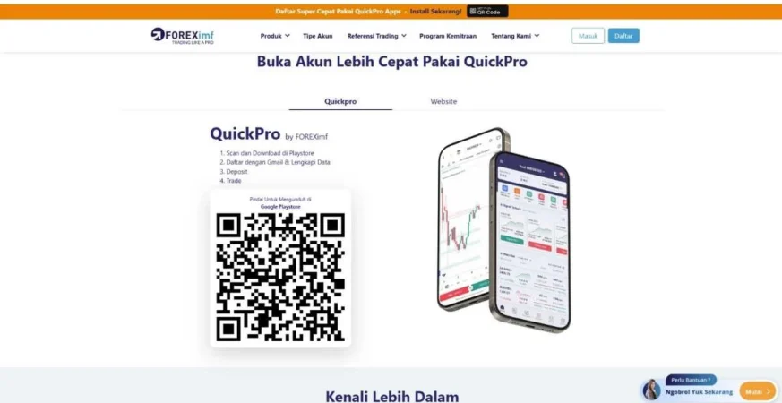 Trading di QuickPro menguntungkan dengan fitur lengkap, eksekusi cepat, dan dukungan profesional untuk hasil maksimal.